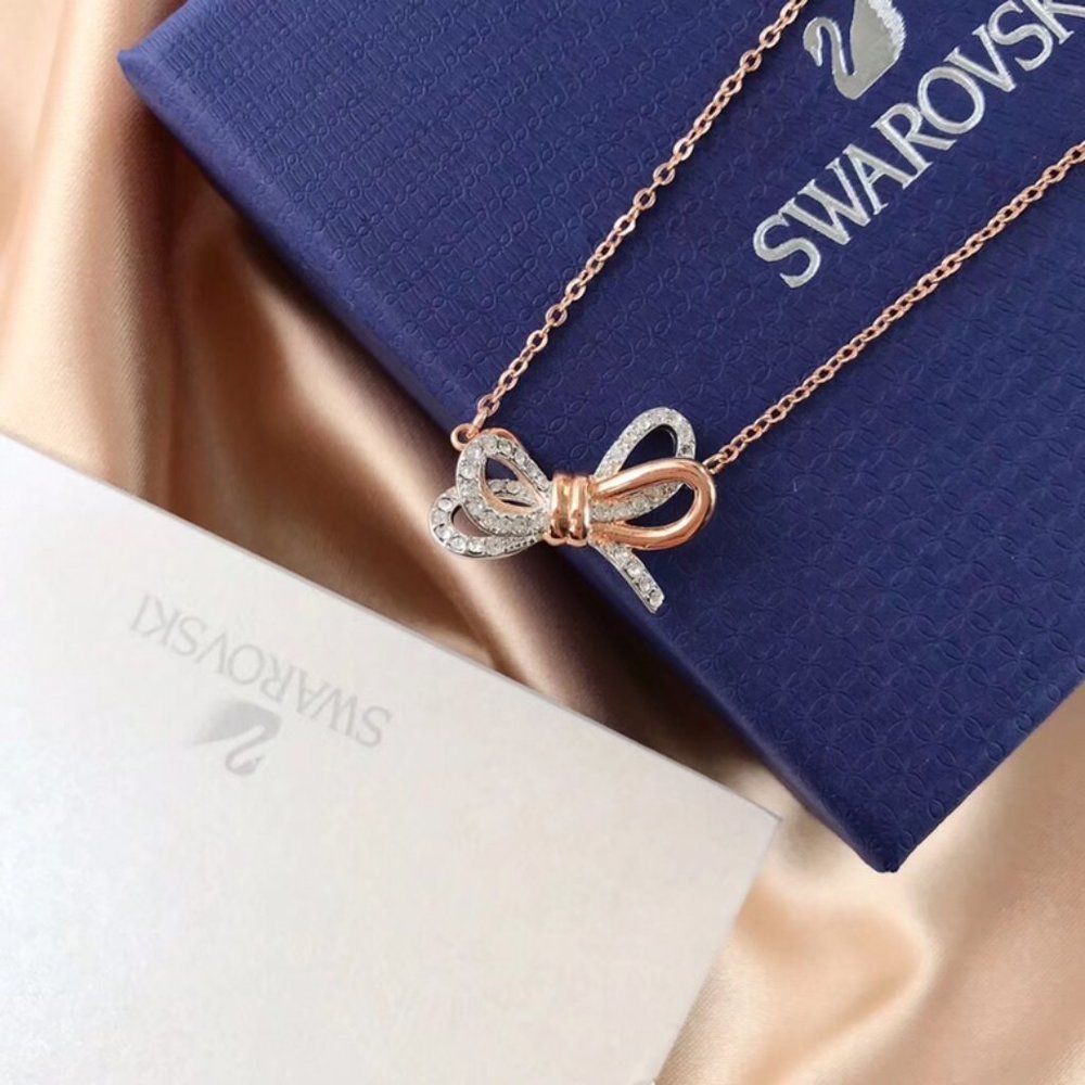Swarovski bow chain